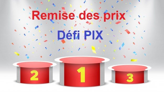 Jeudi 17 Juin, à 13h15 : Remise des prix du Défi PIX