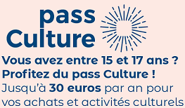 Un pass Culture pour les élèves :  Tous les jeunes de 15 à 17 ans bénéficient à partir de janvier 2022 d’un crédit pass Culture. Ce crédit leur permet d’accéder à des biens et des services culturels : places de cinéma, de concert, de théâtre, billets d’entrée de musée, livres, etc.