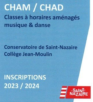 Plaquette CHAM/CHAD Conservatoire/collège